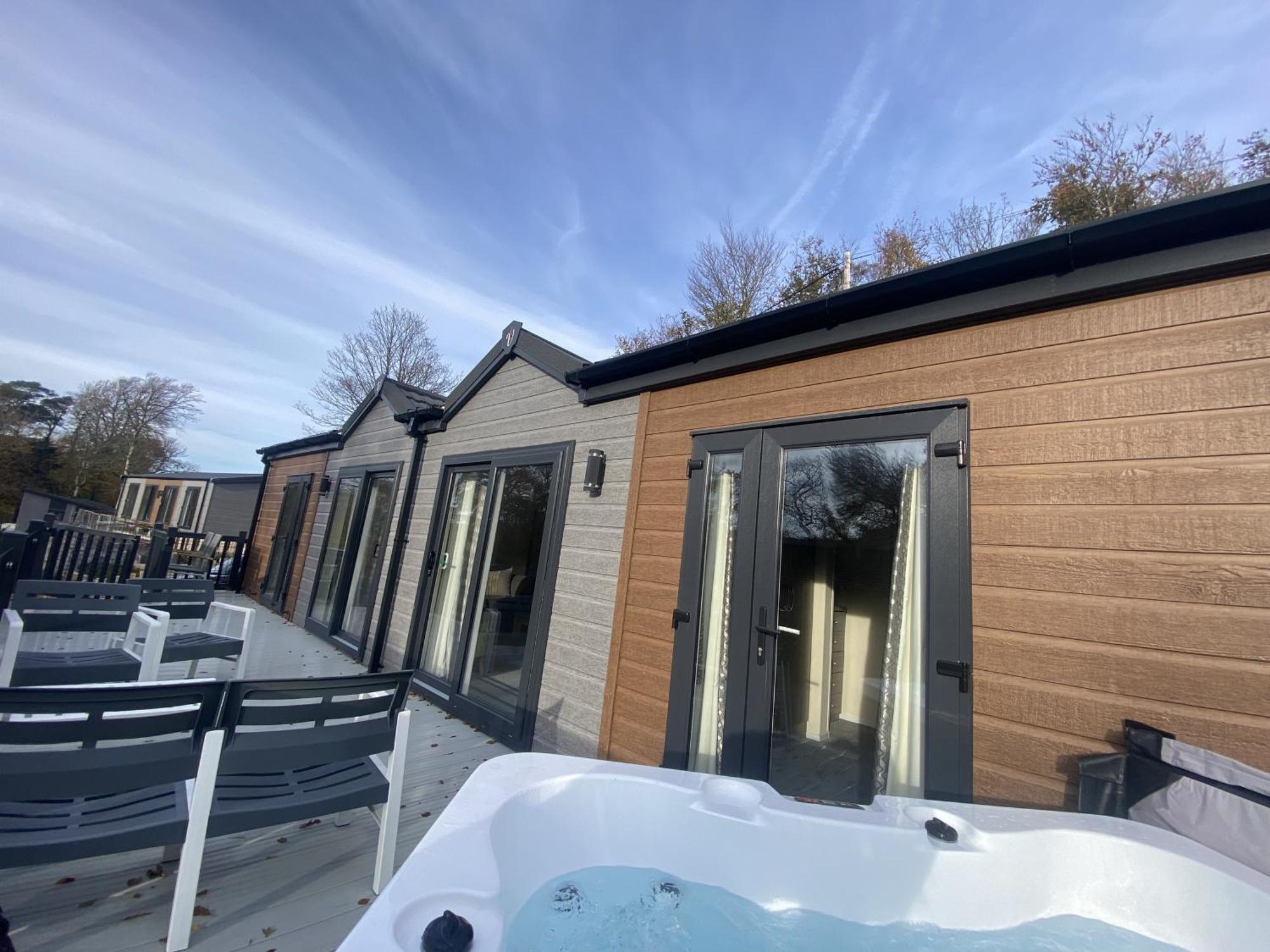 Sl06 - Idwal Lodge With Hot Tub バンガー エクステリア 写真